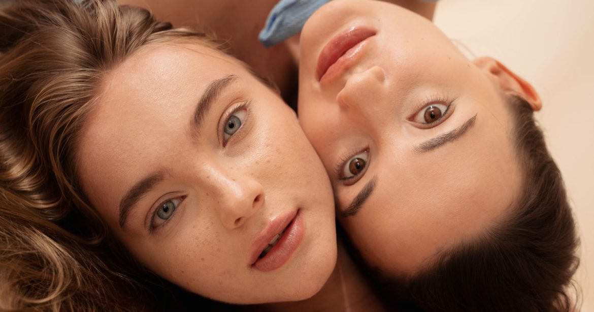women looking at camera
