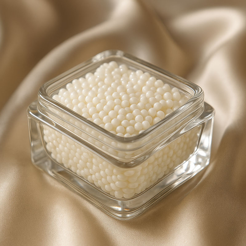 Perls in jar