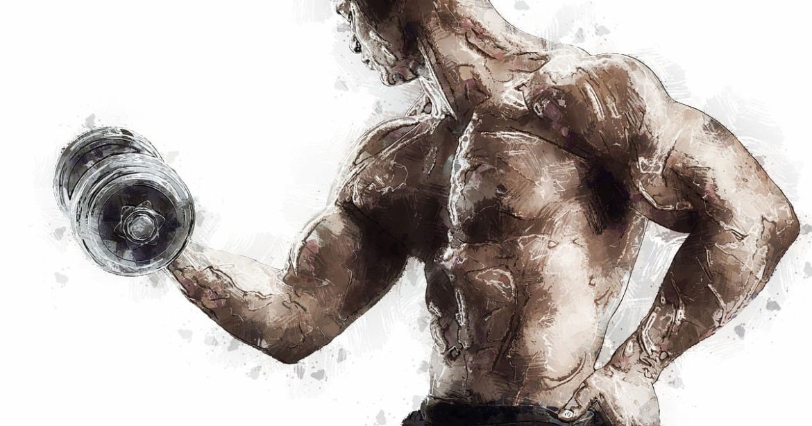 Man in gym